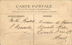 VINTAGE POSTCARD Holy Cloud Park L Pond of Villeneuve