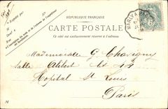 VINTAGE POSTCARD St Cloud large water of the park the basin of the horseshoe