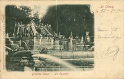 VINTAGE POSTCARD St Cloud Large water the cascade