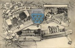 VINTAGE POSTCARD To remember of Denis Saint