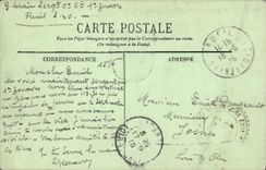 VINTAGE POSTCARD To remember of Denis Saint