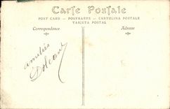 VINTAGE POSTCARD Basilica Of Saint Northern Denis Side Gate