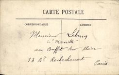 CPA ST Germain En Laye Le Chateau Pris du Rond Point de la Terrasse