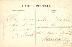 VINTAGE POSTCARD Saint Cloud the Park Cedar Plants by Marie Antoinette