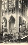 VINTAGE POSTCARD L Abbey Of Denis Saint the Transept