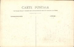 VINTAGE POSTCARD Abbaye of Denis Saint at the Beginning of 19th before L sets fire to Arrow