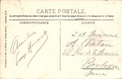 CPA Saint Germain en Laye Le Chateau Vu du Parc