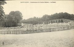 VINTAGE POSTCARD Holy Cloud Site of L Old Castle the Basin