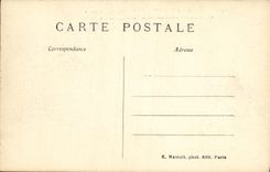 VINTAGE POSTCARD Holy Cloud the Park the basin of St Jean and L leading staircase has L Orangerie