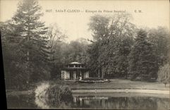 VINTAGE POSTCARD St Cloud Kiosk of Prince Imperial
