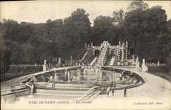 VINTAGE POSTCARD St Cloud the Cascades park