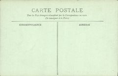 VINTAGE POSTCARD St Denis District court