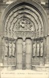 VINTAGE POSTCARD St Denis the Basilica Carries Side of Left