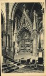 VINTAGE POSTCARD Holy Denis Abbey of St Denis Tomb of King Dagobert Ler