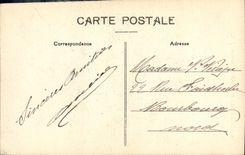 VINTAGE POSTCARD Holy Denis Meeting room