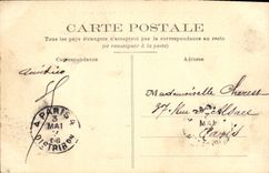 CPA Saint Germain En Laye Le Chateau Vue d Ensemble prise du Jardin Anglais