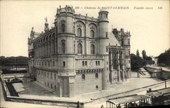 CPA Chateau de Saint Germain Facade Ouest