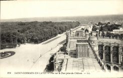 CPA Saint Germain En Laye Vue sur le Parc Prise du Chateau