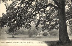 VINTAGE POSTCARD Holy Cloud a Corner of the Park