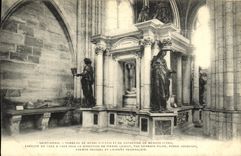 VINTAGE POSTCARD Holy Denis Tomb Of Henri II and Catherine de Medicis