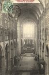 VINTAGE POSTCARD L Abbey of Interior Denis Saint of the Basilica