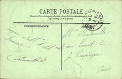 VINTAGE POSTCARD Abbey Of Saint Denis Tomb of Louis XII and D Anne of Brittany apostles