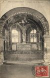 VINTAGE POSTCARD Abbey of Saint Denis Vault known as of Dagobert