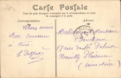 VINTAGE POSTCARD Abbey of Saint Denis Vault known as of Dagobert