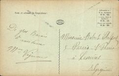 VINTAGE POSTCARD Saint Denis Rules of Nicolas Leblanc Place of Gueldres