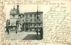 CPA Saint Germain en Laye Chateau Facade d Entree