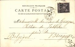 CPA Saint Germain en Laye Chateau Facade d Entree