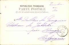 CPA St Germain en Laye Chateau Facade Principale