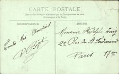 VINTAGE POSTCARD L Abbey Of Denis Saint the Crypt the Force