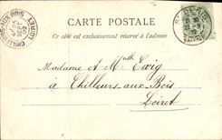 VINTAGE POSTCARD Of Denis Saint the Basilica