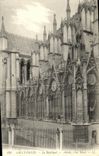 VINTAGE POSTCARD Saint Denis the Basilica Apse Dimensions Northern