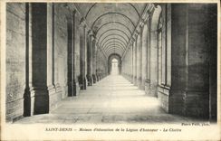 VINTAGE POSTCARD Holy Denis House D Education of the Legion D Honor the Cloister