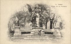 CPA Paris Statue de la Fontaine