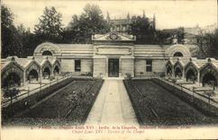 CPA Paris Chapelle Louis XVl Jardin de la Chapelle Boulevard de la Chapelle