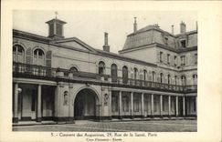 CPA Couvent des Augustines Rue de la Sante Paris Cour d honneur Entree 