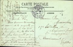 CPA Paris La Seine vers le Trocadero