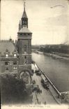 VINTAGE POSTCARD Paris the Tower of L Clock