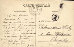 CPA Paris Arenes Romaines Rue Monge