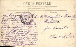 VINTAGE POSTCARD Paris Grand Palais and the Bridge Alexandre lll