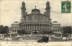 CPA Paris Le Trocadero Automobile