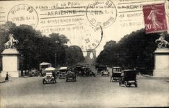 CPA Paris L Avenue des Champs Elysees 