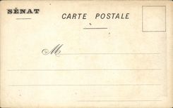 CPA Paris Jardin du Luxembourg Monument de Watteau senat