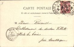 CPA Paris Bois de Boulogne Le Chateau de Madrid