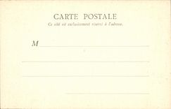 VINTAGE POSTCARD Paris Triumph of the Republic of Dalou