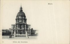 CPA Paris Dome ds Invalides