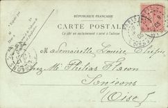 CPA Paris L Avenue des Champs Elysees au Rond Point